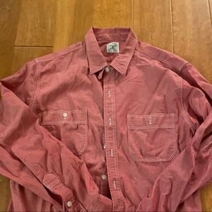 J.Crew red chambray workshirt